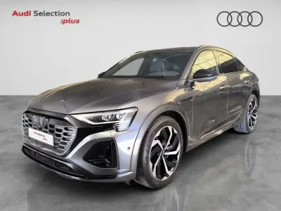 Usado Audi Q8 e-tron S-Line 300 kW (408 CV) 2024 Gris SUV