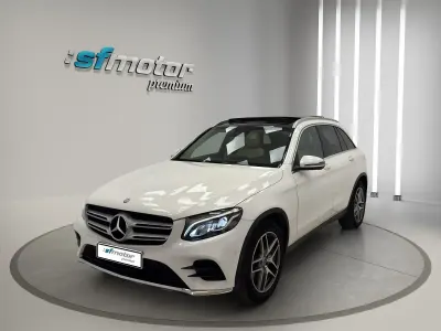 Usado Mercedes GLC250 204 CV (150 kW) 2017 Blanco SUV