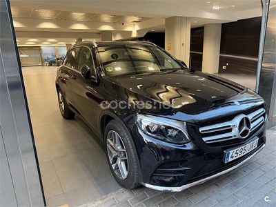 Usado Mercedes GLC250 204 CV (150 kW) 2015 Negro SUV