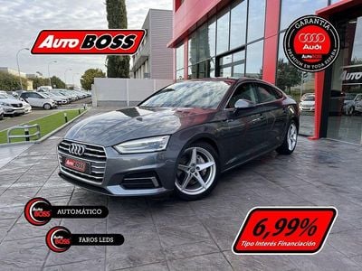Gris / plata Usado 2018 Audi A5 Sportback Sport Utilitario | 28.900 € (Precio justo)