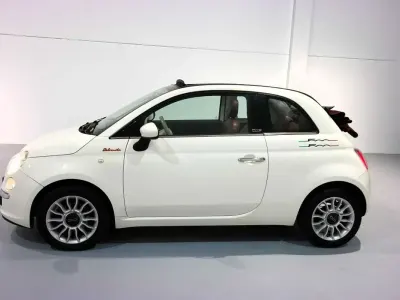 Usado Fiat 500C Lounge 86 CV (63 kW) 2012 Blanco Descapotable