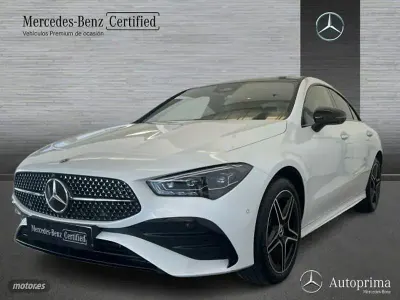 Usado Mercedes CLA250e AMG line 163 CV (119 kW) 2024 Blanco Coupe