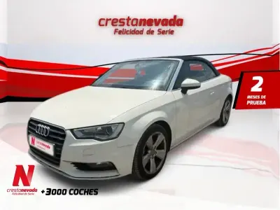 Usado Audi A3 Ambiente 110 CV (80 kW) 2016 Blanco Descapotable