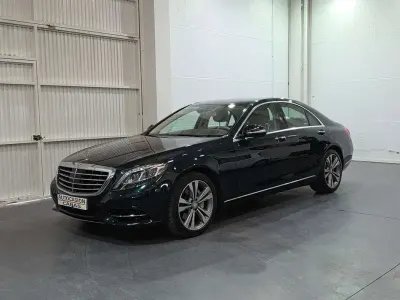 Usado Mercedes S350 258 CV (189 kW) 2017 Verde Berlina