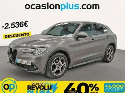 Usado Alfa Romeo Stelvio Sprint 190 CV (139 kW) 2022 Gris SUV