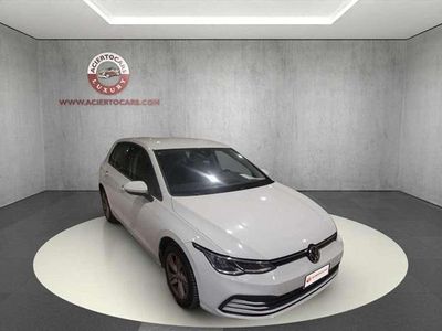Usado VW Golf VIII Life 116 CV (85 kW) 2022 Blanco Berlina
