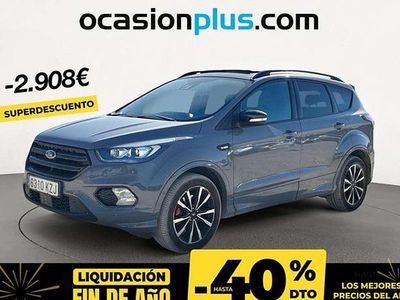 Gris Usado 2019 Ford Kuga ST-Line SUV | 12.082 € (Un poco caro)