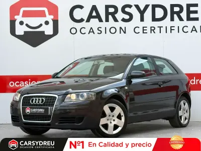 Usado Audi A3 Ambition 102 CV (75 kW) 2006 Negro Utilitario