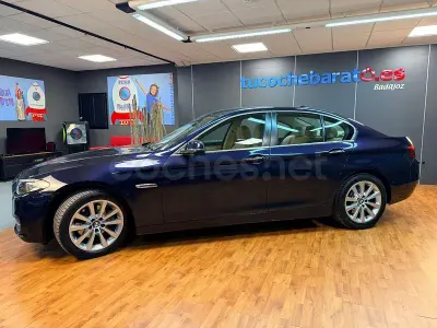 Usado BMW 518 143 CV (105 kW) 2014 Azul Berlina