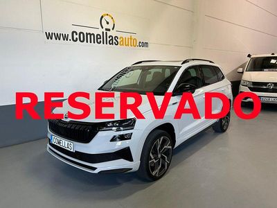 Usado Skoda Karoq SportLine 150 CV (110 kW) 2024 Blanco SUV