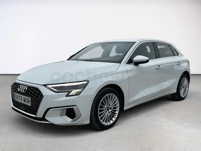 Usado Audi A3 Advanced Plus 110 CV (80 kW) 2023 Blanco Berlina