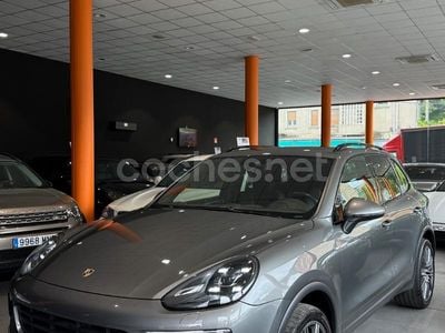 Usado Porsche Cayenne S 385 CV (283 kW) 2015 Gris / plata SUV