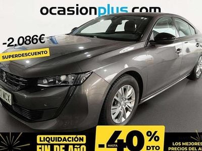 Usado Peugeot 508 Active 131 CV (96 kW) 2022 Gris Berlina