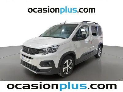 Usado Peugeot Rifter GT-line 130 CV (95 kW) 2020 Beige Monovolumen