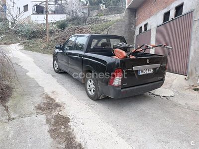 Usado Ssangyong (KGM) Actyon 141 CV (103 kW) 2007 Negro Pickup/Camioneta