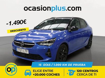 Usado Opel Corsa GS Line 100 CV (73 kW) 2021 Azul Berlina