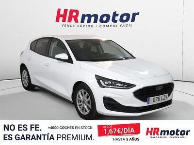 Usado Ford Focus Trend 120 CV (88 kW) 2022 Blanco Berlina