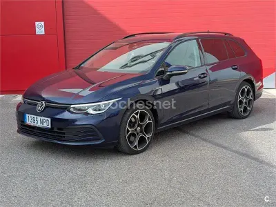Usado VW Golf VII R-line 150 CV (110 kW) 2021 Azul Utilitario