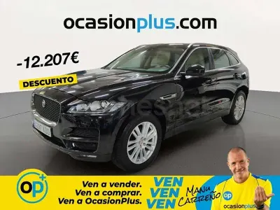 Usado Jaguar F-Pace Prestige 250 CV (183 kW) 2017 Negro SUV