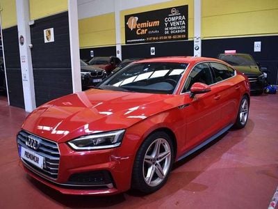 Rojo Usado 2018 Audi A5 Sportback S-Line Utilitario | 24.990 € (Precio justo)