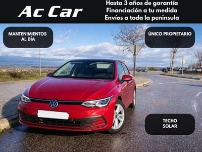 Usado VW Golf VII R-line 150 CV (110 kW) 2021 Rojo Utilitario