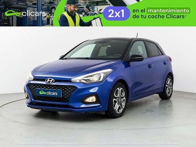Usado Hyundai i20 99 CV (72 kW) 2020 Azul Utilitario