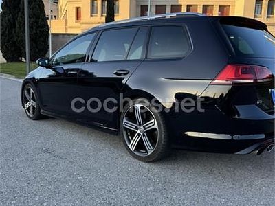 Usado VW Golf VII R 300 CV (220 kW) 2015 Negro Familiar