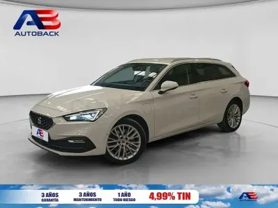 Usado Seat Leon XCELLENCE 204 CV (150 kW) 2021 Blanco Familiar