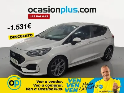 Usado Ford Fiesta ST-Line 125 CV (91 kW) 2023 Gris Utilitario