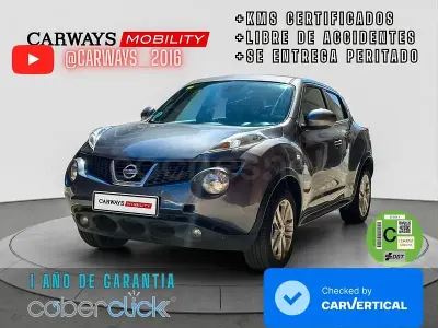 Käytetty Nissan Juke Acenta 117 HP (86 kW) 2012 Harmaa Katumaasturi