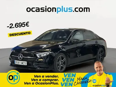 Usado Mercedes A150 150 CV (110 kW) 2022 Negro Berlina