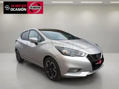 Usado Nissan Micra Acenta 92 CV (67 kW) 2022 Gris / plata Utilitario