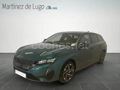 Usado Peugeot 308 SW Allure 180 CV (132 kW) 2022 Azul Familiar