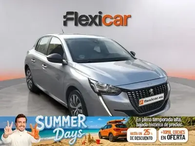 Usado Peugeot 208 Active 100 CV (73 kW) 2023 Gris Utilitario