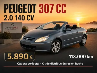 Usado Peugeot 307 CC