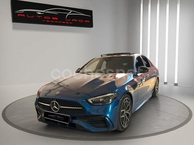 Azul Usado 2021 Mercedes C220 Berlina | 39.850 € (Un poco caro)
