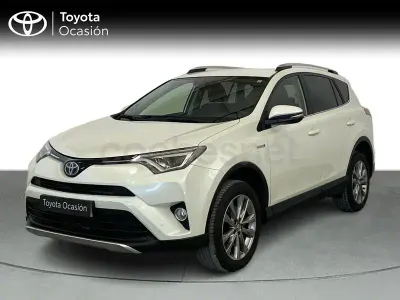 Usado Toyota RAV4 Hybrid Advance 197 CV (144 kW) 2016 Blanco SUV