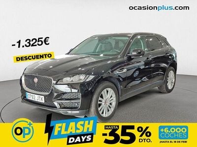Usado Jaguar F-Pace Pure 180 CV (132 kW) 2016 Negro SUV