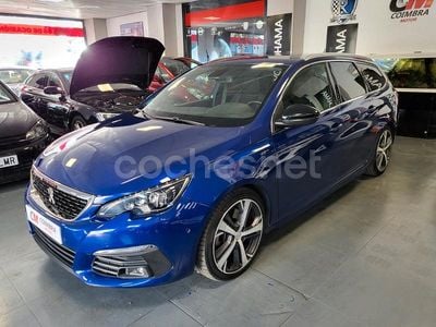 Azul Usado 2019 Peugeot 308 SW GT Familiar | 15.990 € (Precio justo)