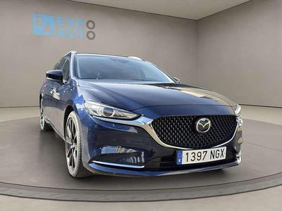 Usado Mazda 6 144 CV (105 kW) 2021 Azul Familiar