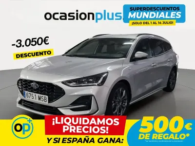 Usado Ford Focus ST-Line 155 CV (114 kW) 2024 Gris Familiar