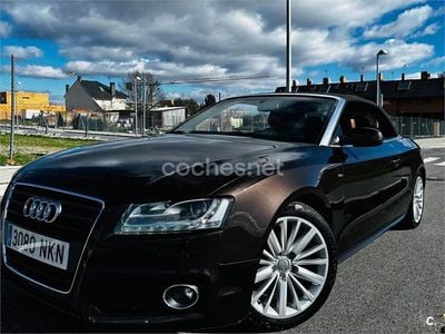 Usado Audi A5 Cabriolet S-Line 211 CV (155 kW) 2011 Marrón Descapotable