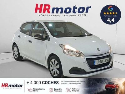 Usado Peugeot 208 Access 75 CV (55 kW) 2016 Blanco Utilitario