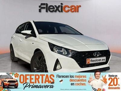 Usado Hyundai i20 100 CV (73 kW) 2022 Blanco Berlina
