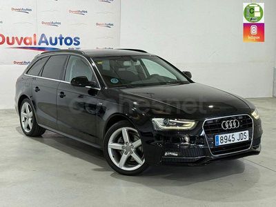 Usado Audi A4 S-Line 150 CV (110 kW) 2015 Negro Familiar