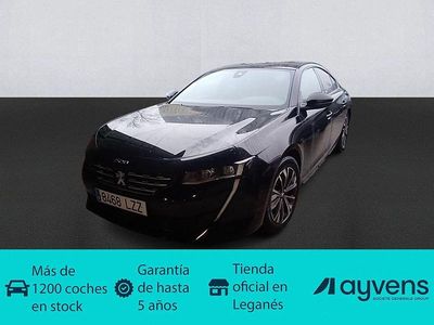 Usado Peugeot 508 Allure 130 CV (95 kW) 2022 Negro Berlina