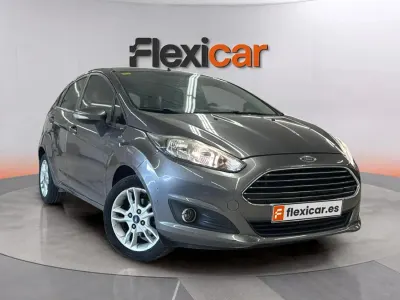 Usado Ford Fiesta Trend 75 CV (55 kW) 2017 Gris Utilitario