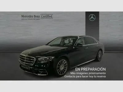 Usado Mercedes S450 AMG line 408 CV (300 kW) 2024 Verde Berlina