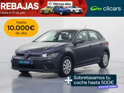 Usado VW Polo 95 CV (69 kW) 2022 Gris / plata Utilitario
