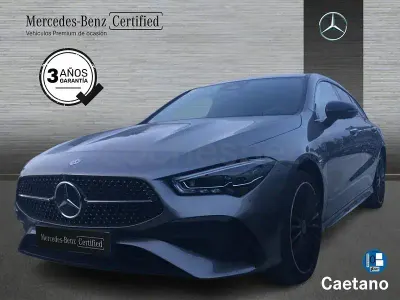 Usado Mercedes CLA250e 218 CV (160 kW) 2024 Gris Coupe